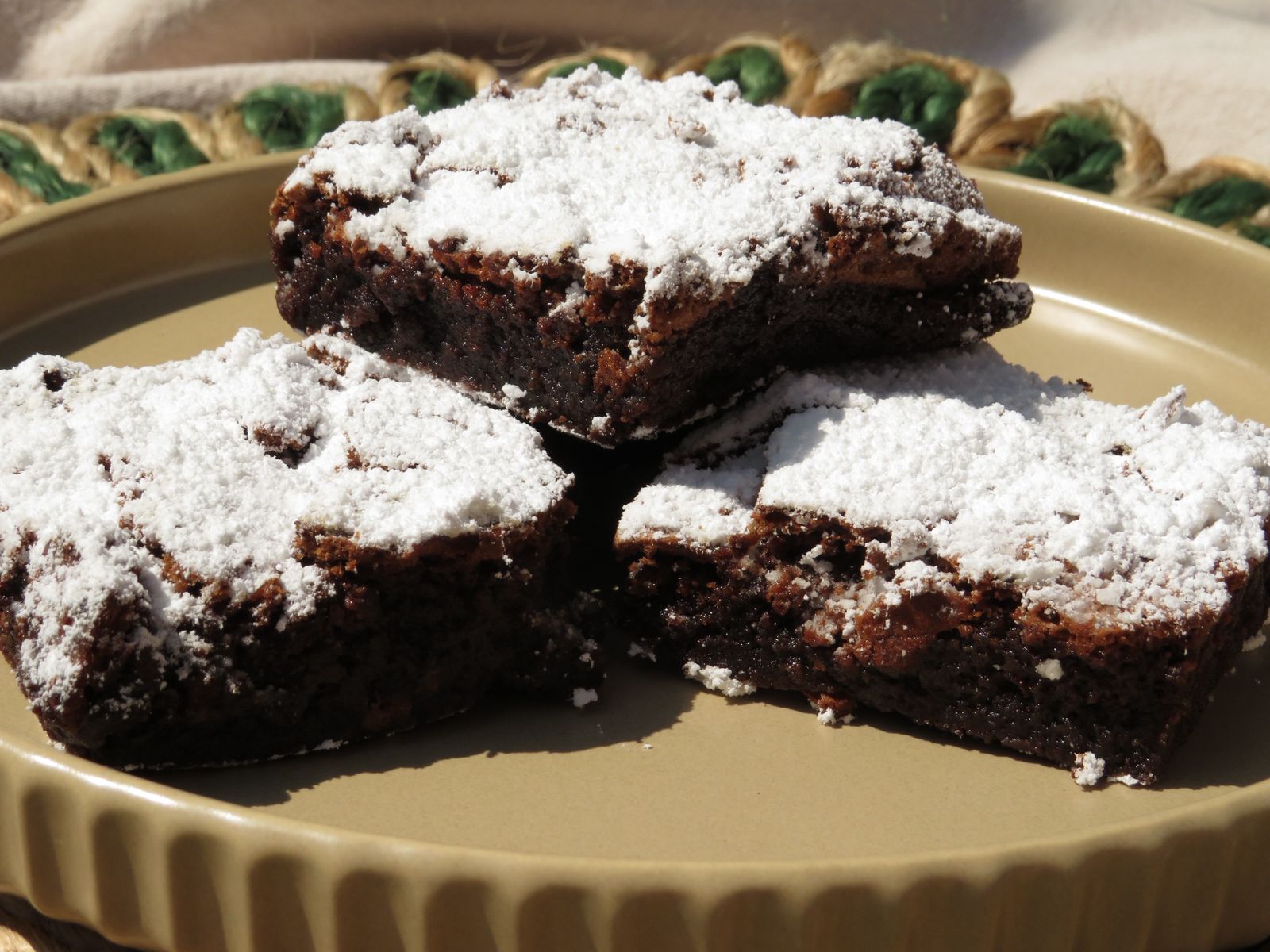 Brownie tradicional de chocolate