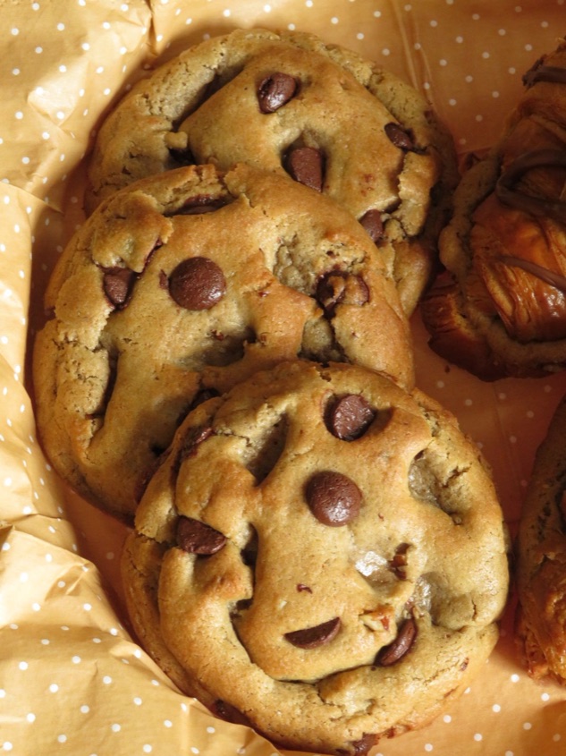 Galletas de chispas de chocolate