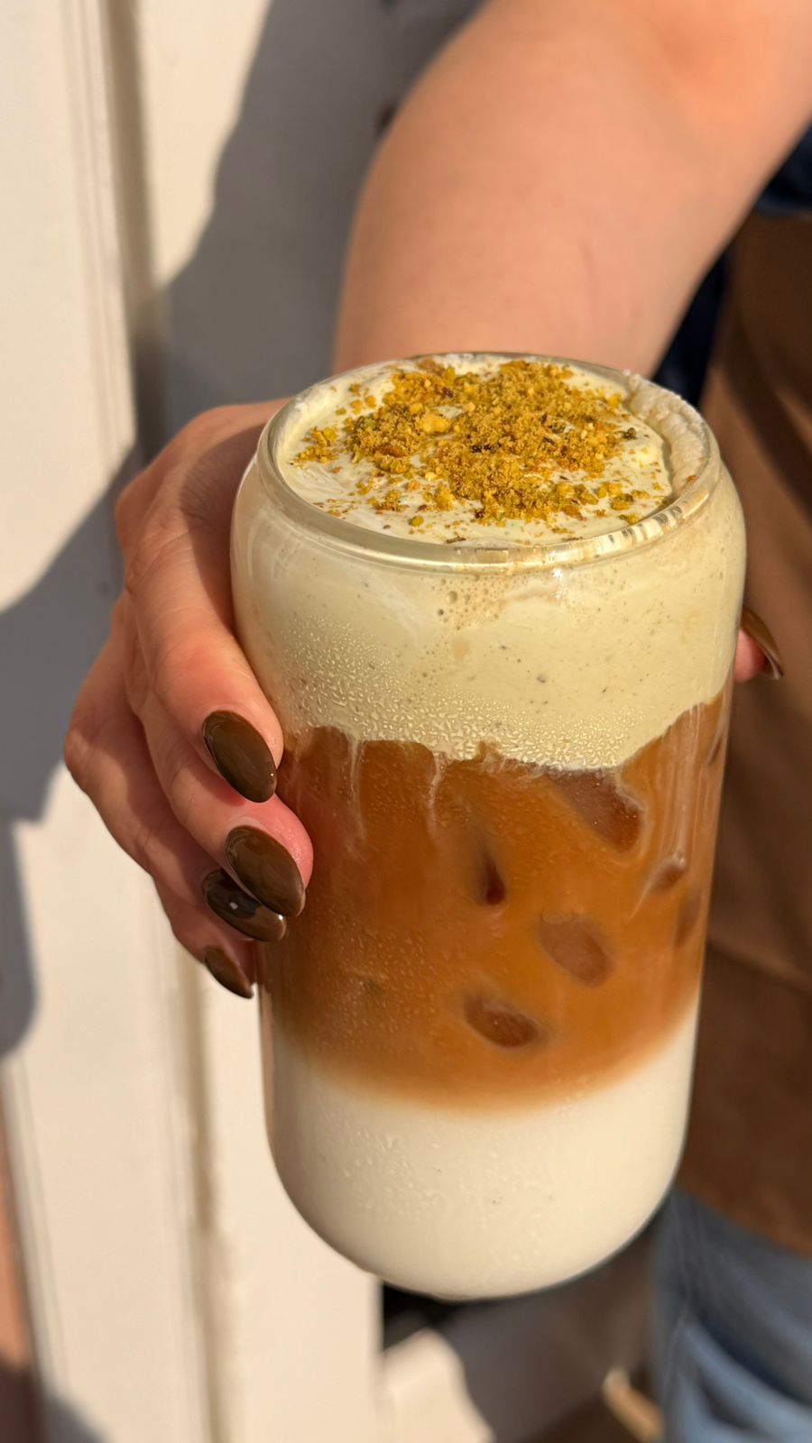 Latte helado de amari